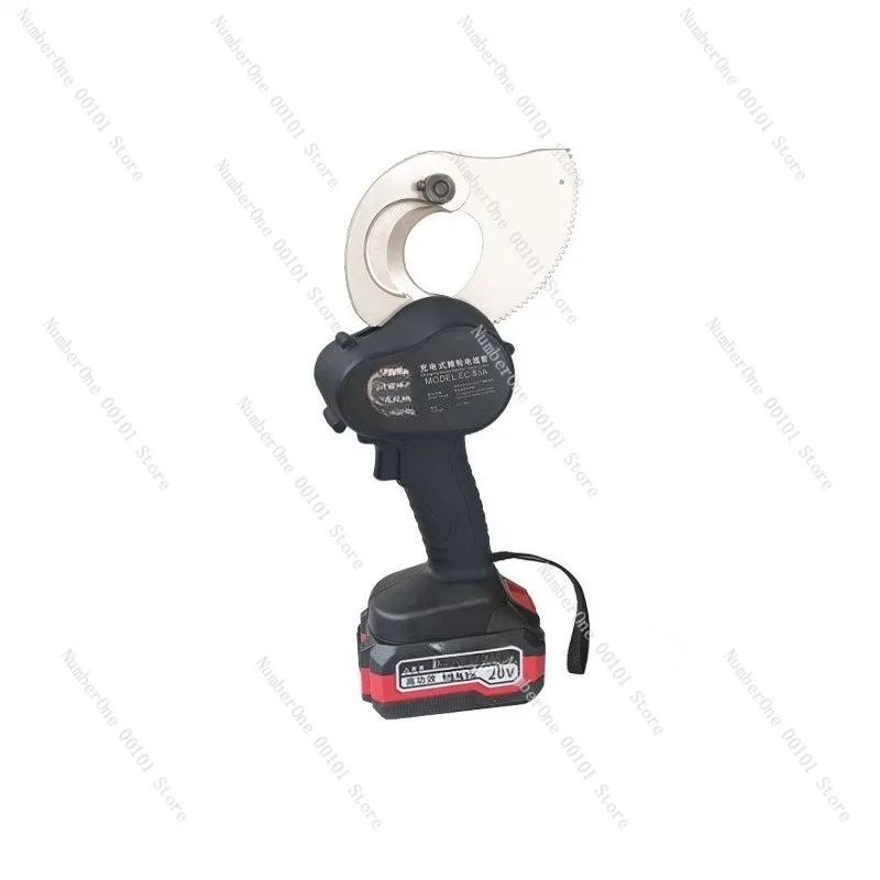 Heavy Duty Electric Ratchet Cable Cutter Handheld Lithium Battery Rechargeable Gear Driven Wire Cutting Pliers for Indoor