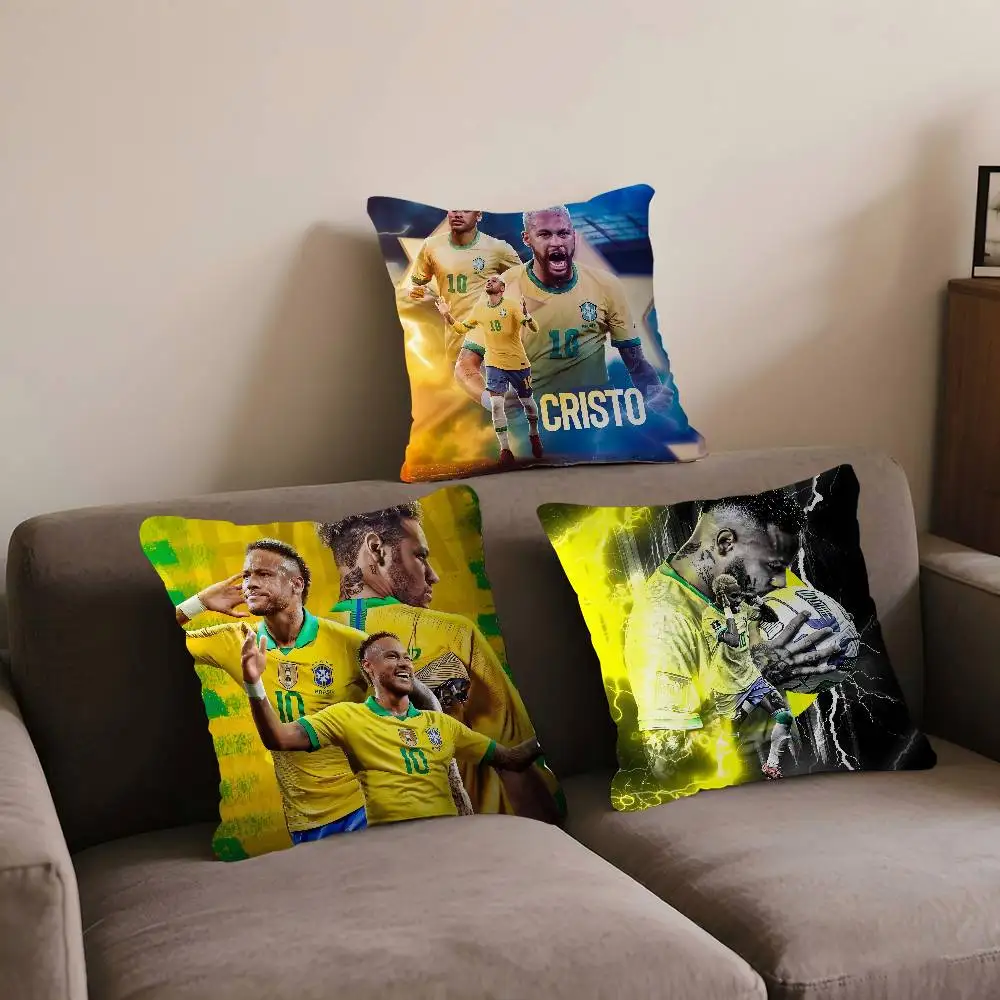 

N-Neymar Pillow Cover For Bedroom Room And Living Room Sofa Decorative Cushion Cover
