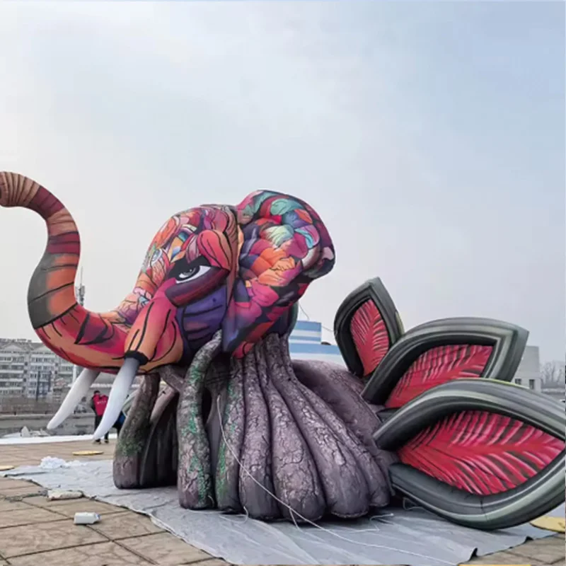 

Inflatable elephant arches, outdoor large-scale event stage decoration props, event parties, nightclubs and bars are selling wel