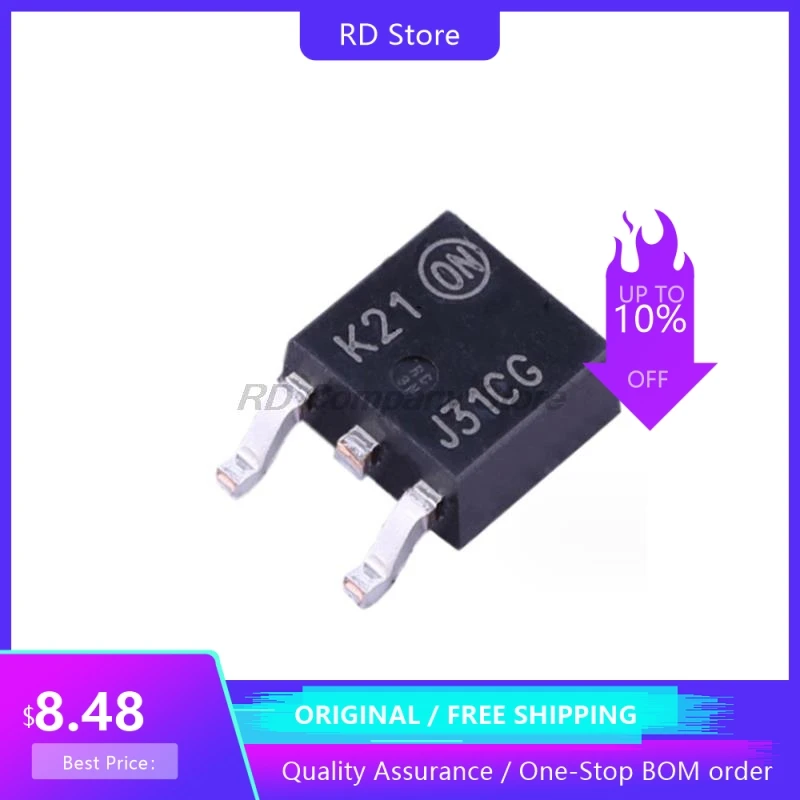 

5PCS NJVMJD31CT4G original new TRANS NPN 100V 3A DPAK Free Shipping