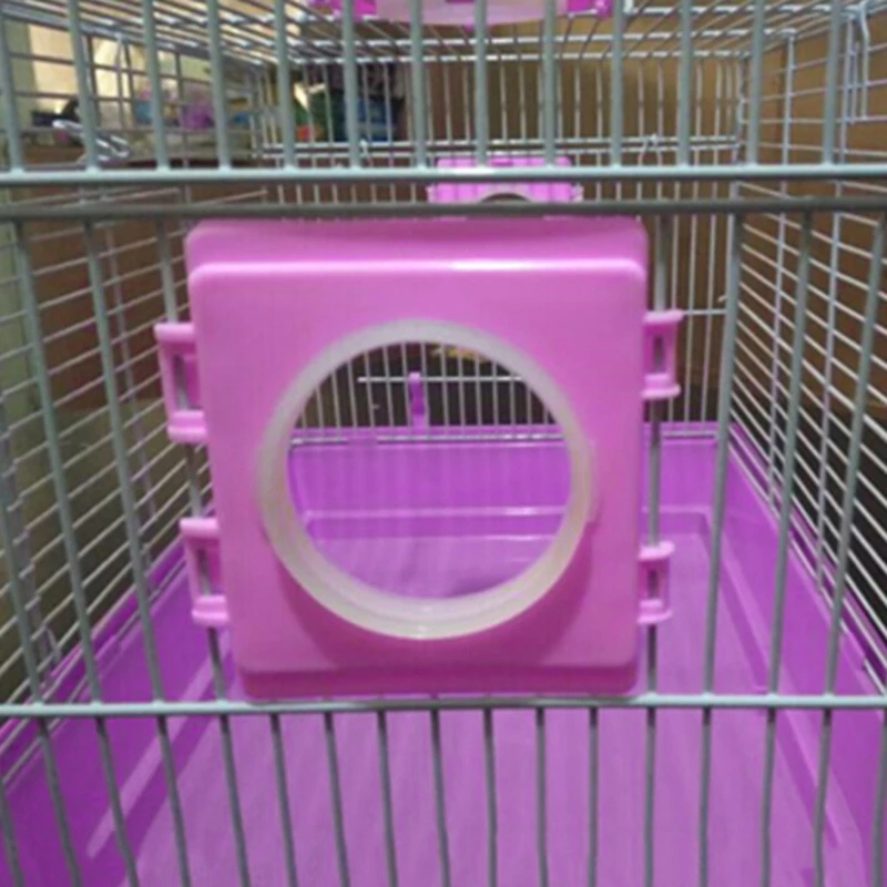 Practical Small Hamster Cage Fittings External Pipe Mouth Baffle Hamsters Toy