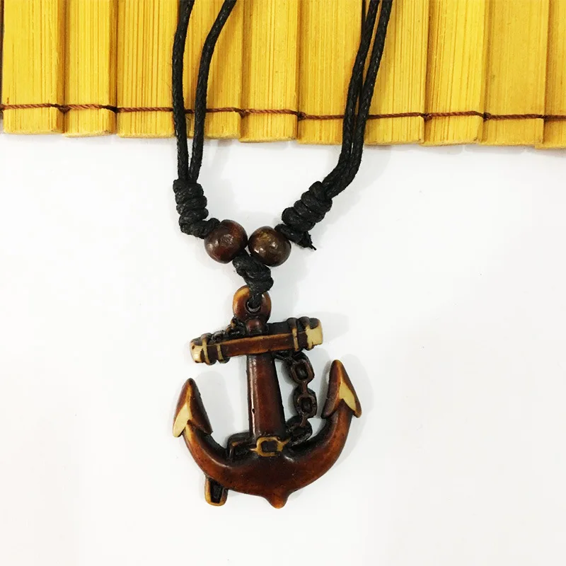 2019New Retro Rudder Ornament Necklace Tao 1688 Supply Foreign Trade Wholesale Tourist Area Hot Sale Necklace