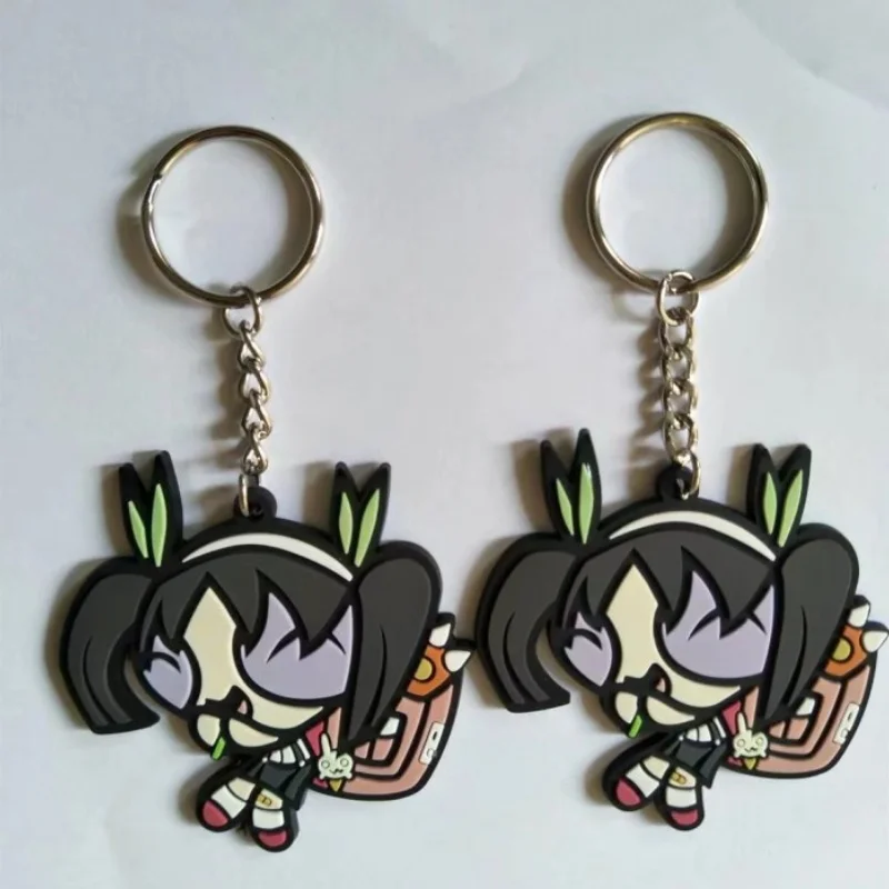 Kawaii Figure Keychain Cute Girl Pendant Customized Key Holder Accessories Wholesale Free Shipping