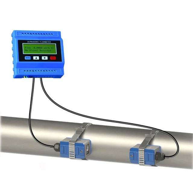 TUF2000M Ultrasonic Flow Meter Complete with TM-1 2 Probes