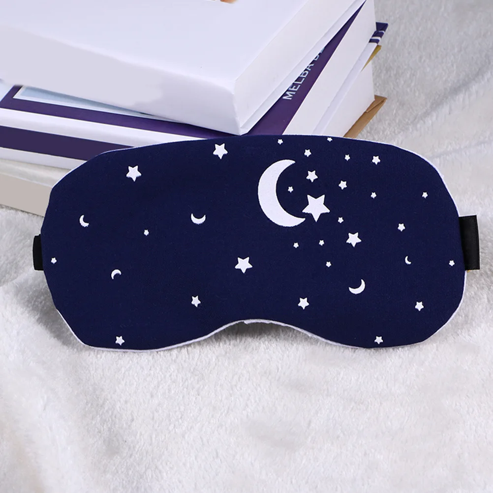 

2Pcs Sleep Eye Masks Breathable Cotton Linen Lightweight Soft Elastic Strap Comfortable for Travel Sleep Camping
