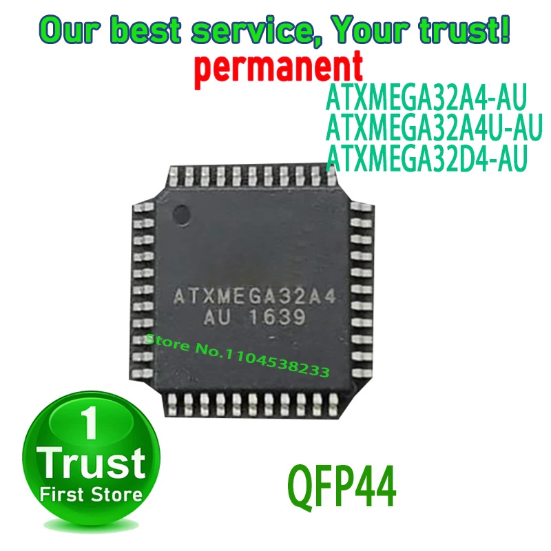 ATXMEGA32A4-AU XMEGA32A4 ATXMEGA32A4U-AU  XMEGA32A4U ATXMEGA32D4-AU XMEGA32D4