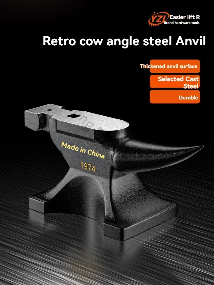 New 2.5kg Anvil Platforms Cast Steel Anvils Steel Anvils Iron Blocks Pliers Iron Felt Platforms Cast Anvils Used for Making Iron
