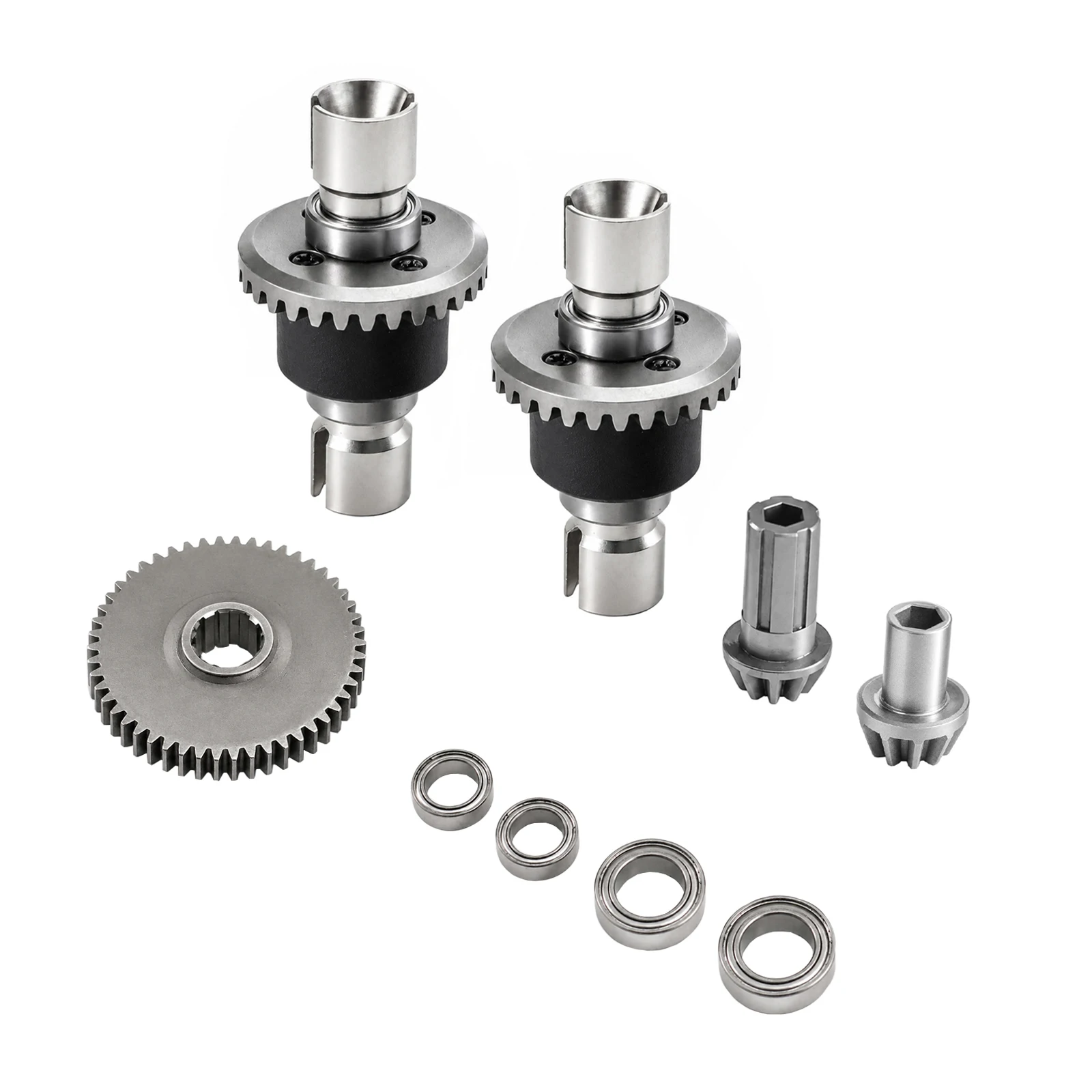 MJX Upgraded Metal Front and Rear Differential Gear Hyper Go 16207 16208 09 10 16218 14301 14302 14303 RC cars trucks parts