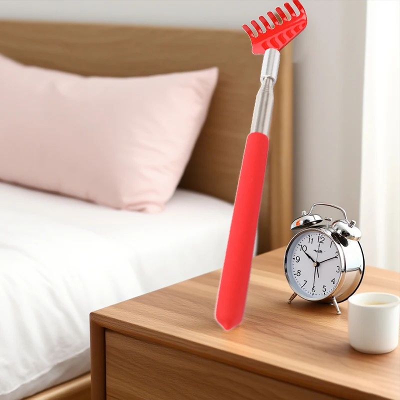 Extendable Portable Telescoping Metal Back Scratchers Hand Massager With Handles For Thanksgiving Birthday Christmas Gifts