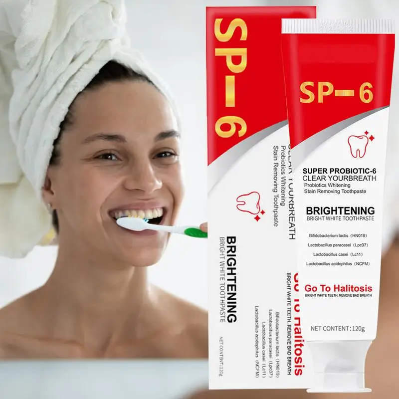 Pasta de dientes de Limpieza Profunda, pasta de dientes con brillo, Limpieza Profunda, eliminación de manchas de dientes, reparación de encías, cuidado bucal, limpieza de placa dental, 120g