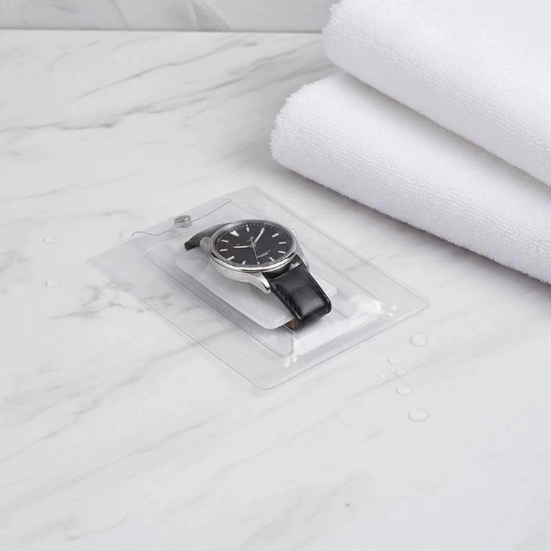 1Pc Transparent Plastic PVC Jewelry Snap Packaging Bags Necklace Bracelet Dustproof Oxidation Watch Gift Storage Pouch