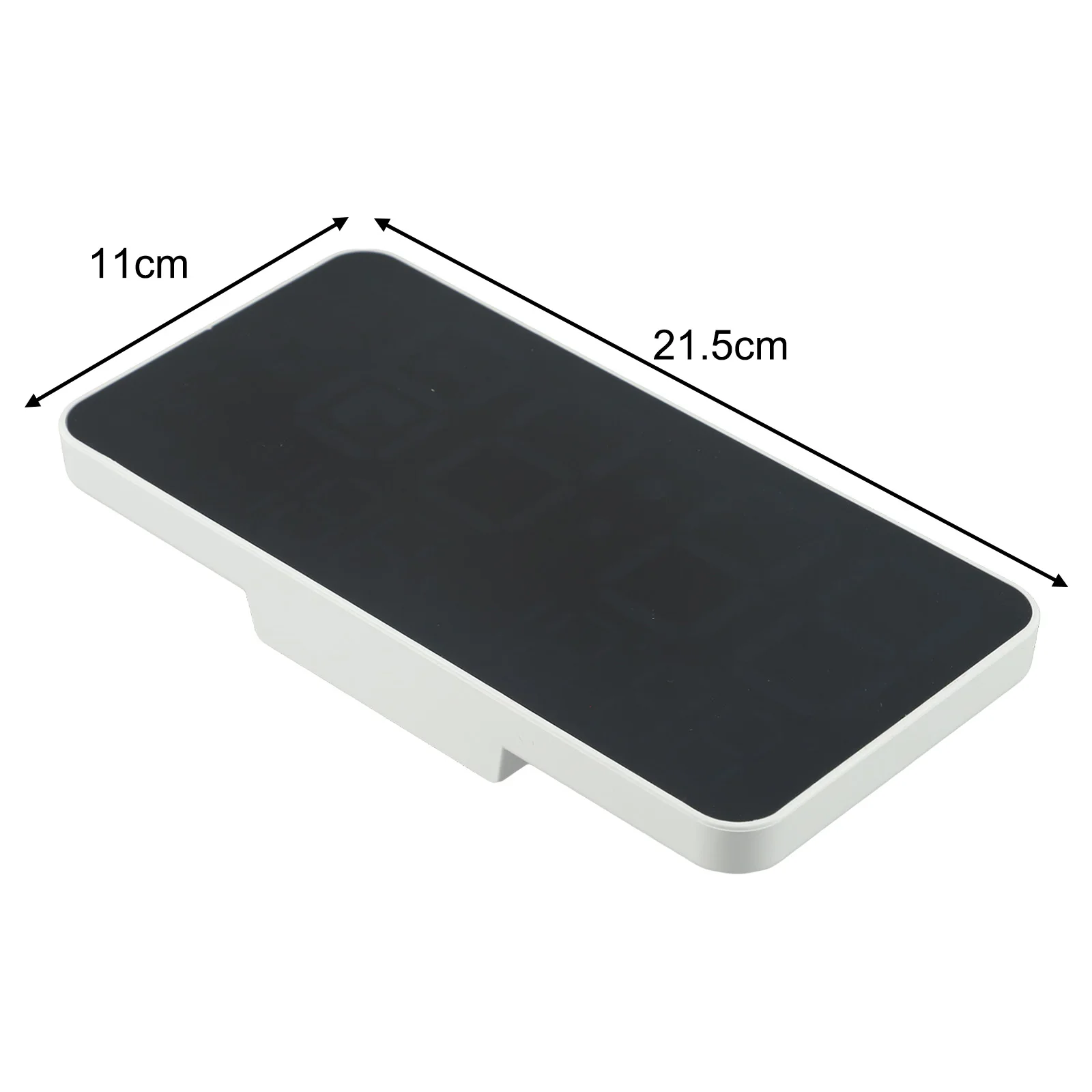 Brightness Adjustment Clock LED Digital Wall Clock Plastic Material USB Powered Voice-activated Wake-up AAA Battery Mode