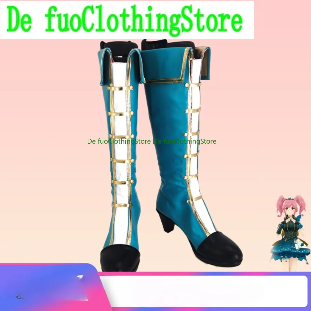 Shoes Cosplay Anime Macross Delta Freyja Wion Cosplay Shoes Women Height Increasing High Heels Customization