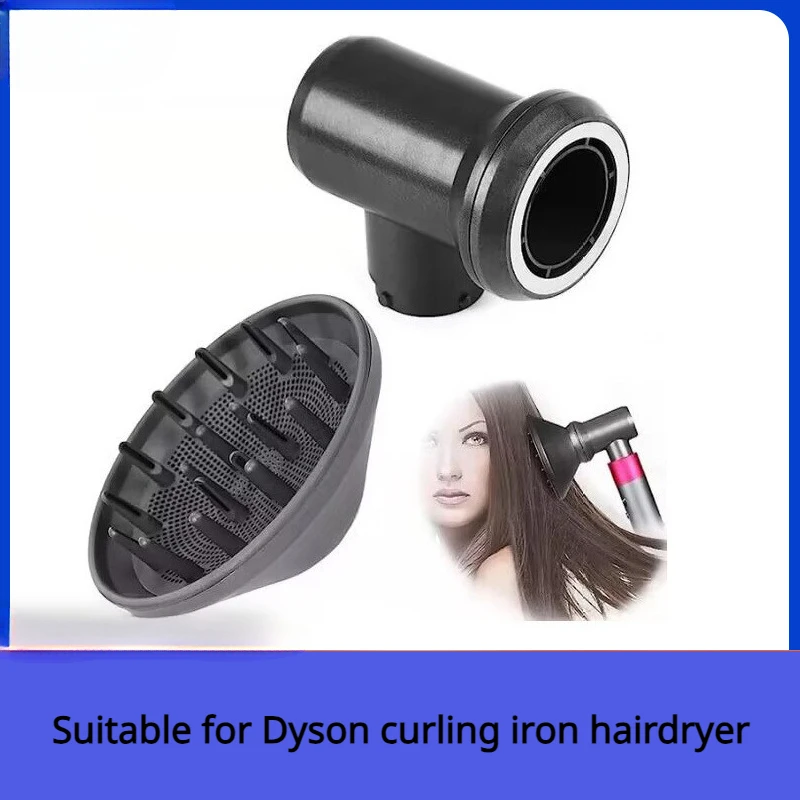 Suitable for Dyson Hair Dryers Curling Iron Adaptor Diffuser Nozzle Set HD08/HS01 Hair Styling Accessories