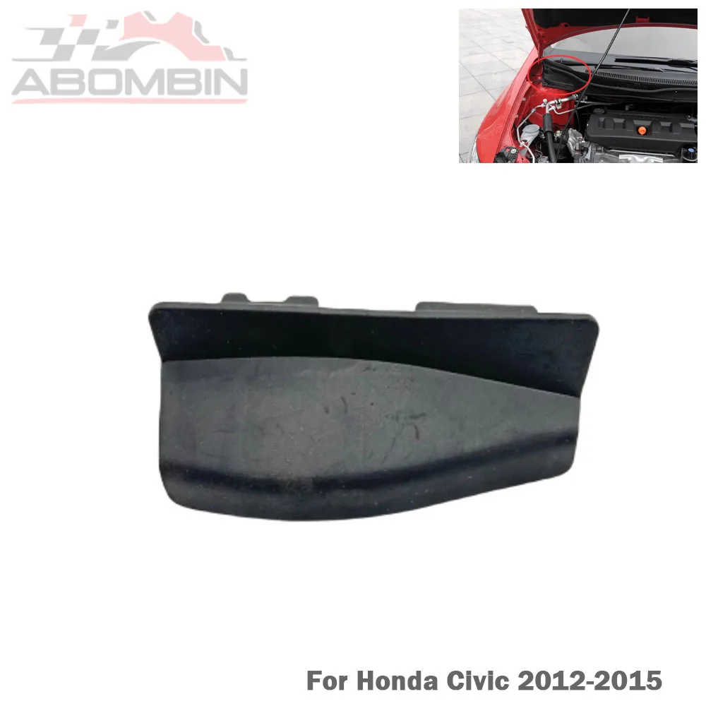 Wiper Guide Plate Side Cover Ventilation Plate Side Cover Bonnet Weather Strip Side Trim Cover For Honda Civic 2012 13 14 15