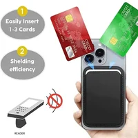 Universal Leather Wallet Case For iPhone 17 Pro Max Wallet Leather For Magsafe iPhone 16 1514 13 12 Card Holder with Magnet 3