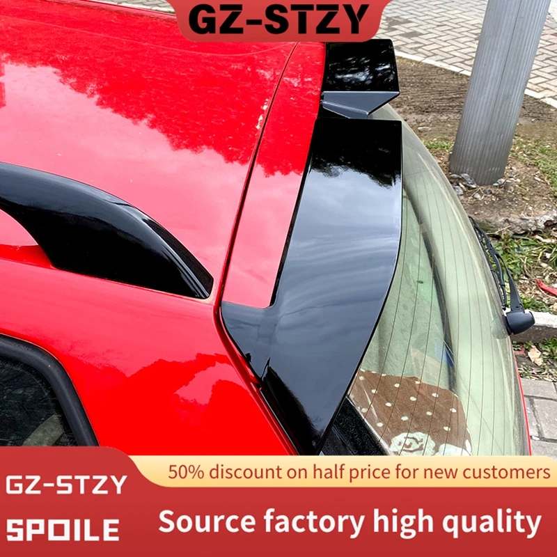 

Для VW Polo 4 MK4 9N 9N3 Автомобильный задний спойлер на крышу 2003–2008 гг. Тюнинг крыла Верхний сплиттерТюнинг Внешние автоаксессуары Комплект кузова