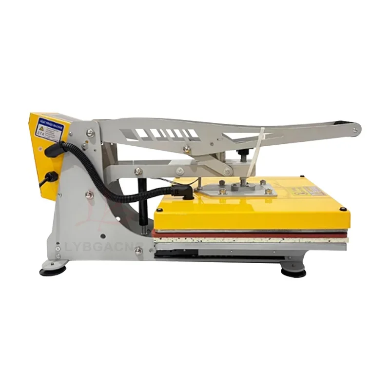 38x38CM Heat Transfer Press Machine 380x380MM Hot Stamping Printing Machine Magnetic Semi-automatic Lifting LCD Screen Printer