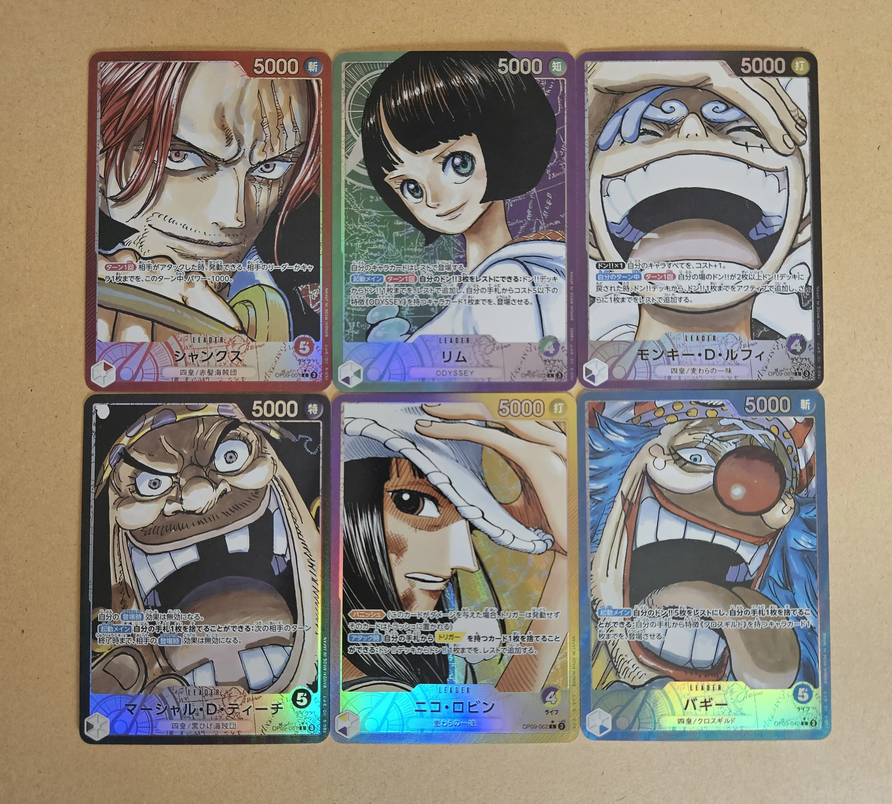 

ONE PIECE Nika Monkey D. Luffy Diy Board Game Battle Card Self Control Collect Signature Trading Flash Card Anime Cartoon Gift