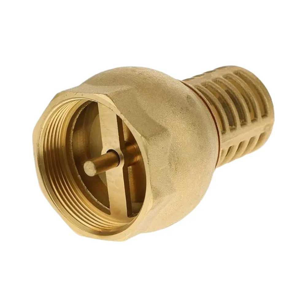 For Irrigation Systems Backflow Preventer Water Pump Check Valve Brass Foot Valve For Pump Garden Water Connector
