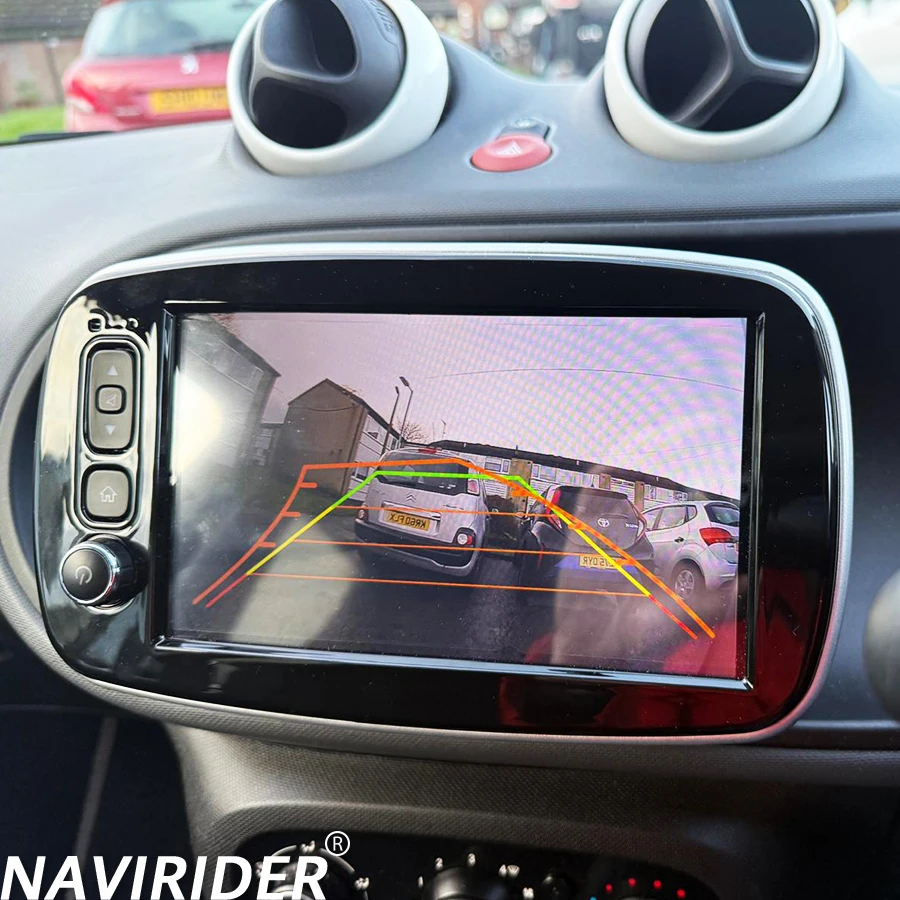 RHD 8inch Car Multimedia Navigation For Benz Smart 453 Fortwo 2014 - 2020 Screen Radio GPS Bluetooth Android Auto Carplay