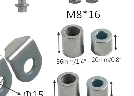 

12" Rear Wheel Swing Arm Kit 80/100-12 Tire Rim 3.00-12 Pit Bike for CRF50 CRF70 SSR