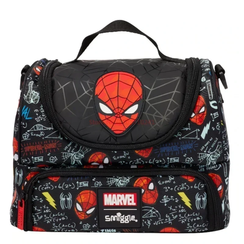 Smiggle Anime marvel Spider Man zaino zaino studente zaino bottiglia d\'acqua borsa per il pranzo matita cancelleria regali di compleanno