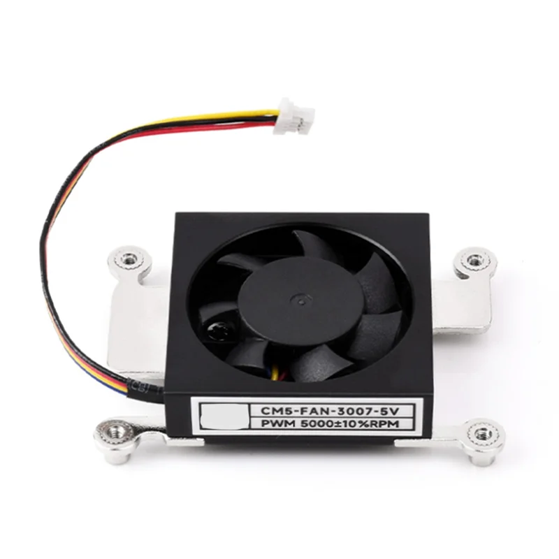 A13E-CM5 Cooling Fan For Raspberry Pi Compute Module 5 5V 3007 Low Noise With Heat Conductive Tape