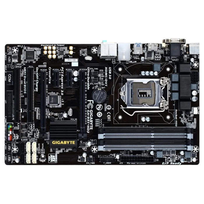 

For The New Gigabyte GA-B85M-D3H/DS3H-A/HD3/D3V DDR3 1150 All Solid State B85 Main Board