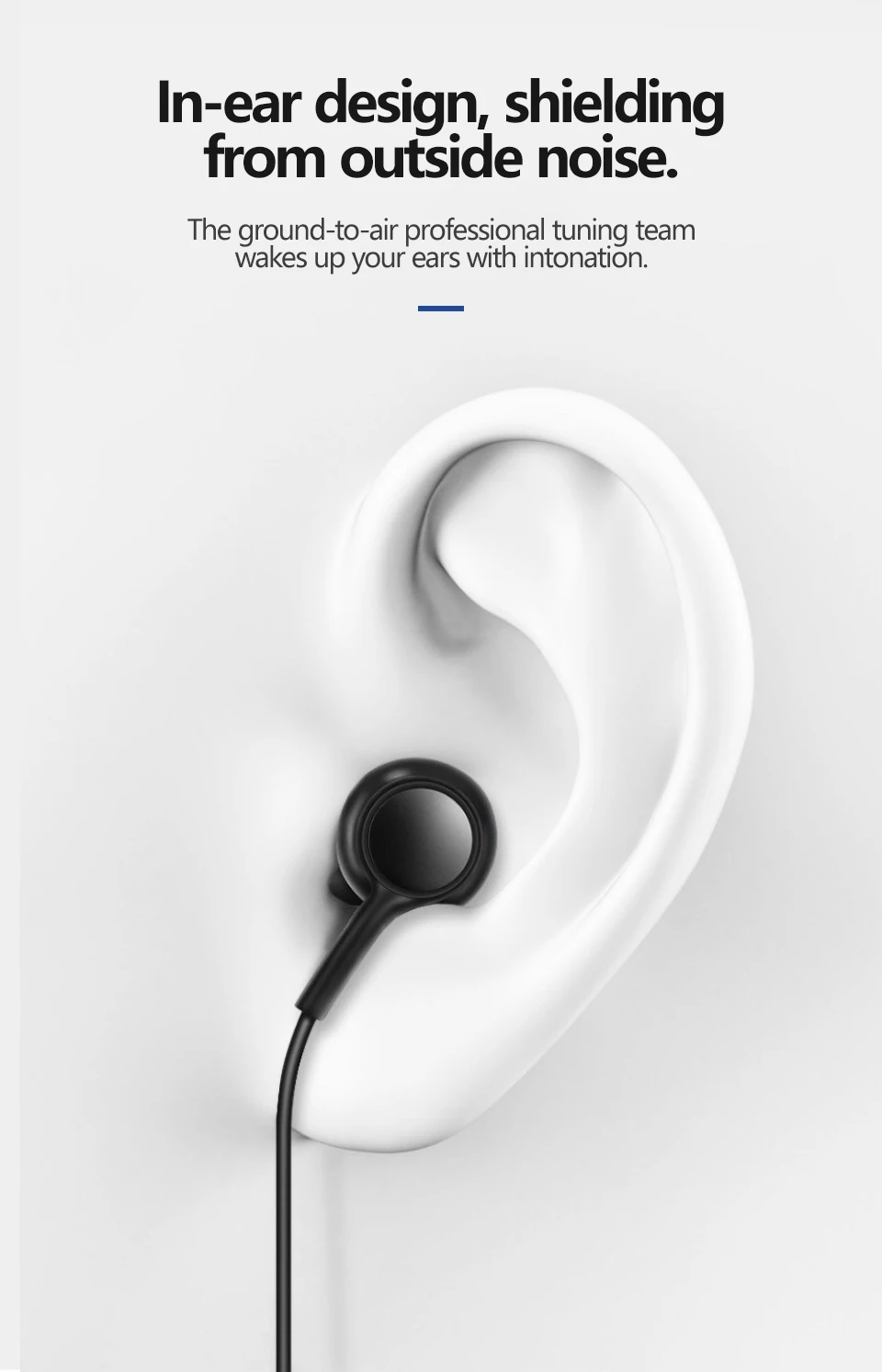 Typ-C-Kopfhörer mit Kabel für Samsung Galaxy S24 S23 S22 3,5 mm In-Ear-Kopfhörer A53 A52 Note 20 USB-C-Kopfhörer HiFi Bass Stereo – Detail 5