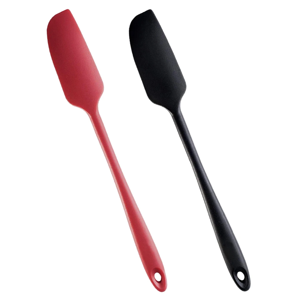 

2pcs Silicone Spatula Cake Scraper Baking Tools Multifunctional Nonstick Ideal for Pastries Cakes Pancakes Smoothing