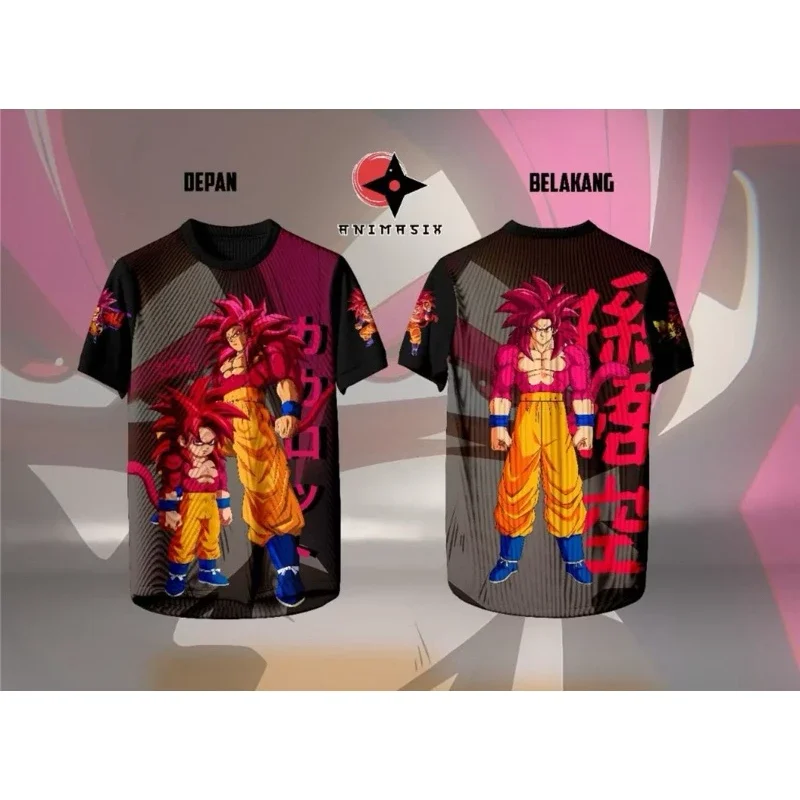 2026 One Piece's Monkey D. Luffy Grafik-T-Shirt Japanische Anime-Fußballtrikots Sportliche Herren-T-Shirts Kinderbekleidung Damen-T-Shirt – Detail 3