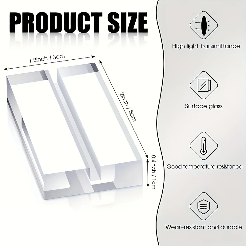 Clear Acrylic Stand with Slot Transparent Acrylic Holder for Wedding Sign, Table Sign, Painting Display