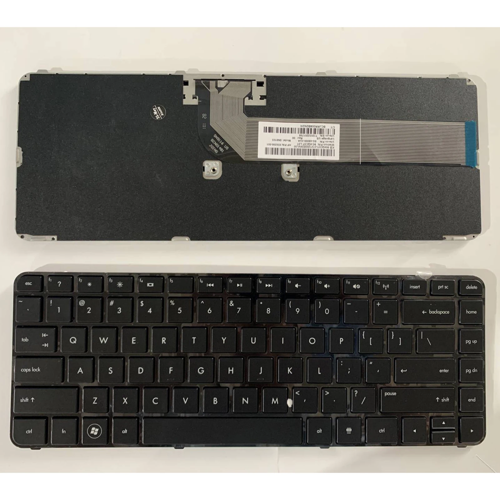 

US Laptop Keyboard for Hp Pavilion Dv4-3000 Dv4-4000 DM4-3000 dm4-3100 DV4T-4200 659298-001 no pointer no backlight