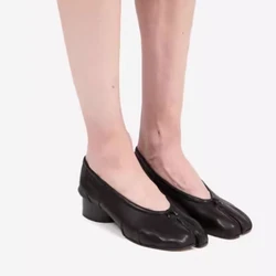 2025 New Women Pumps Fashion Split Toe Shoes Woman Luxury Brand Design Women Caucal Shoes Ins Style Elegant High Heels Female
