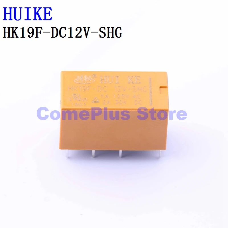 

5PCS HK19F-DC12V-SHG HK19F-DC24V-SHG HUIKE Power Relays