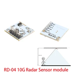 RD-04 modulo sensore Radar 10G 10.525GHz Micro Motion Sensing umano Rd04 XBR818 modulo a bassa potenza