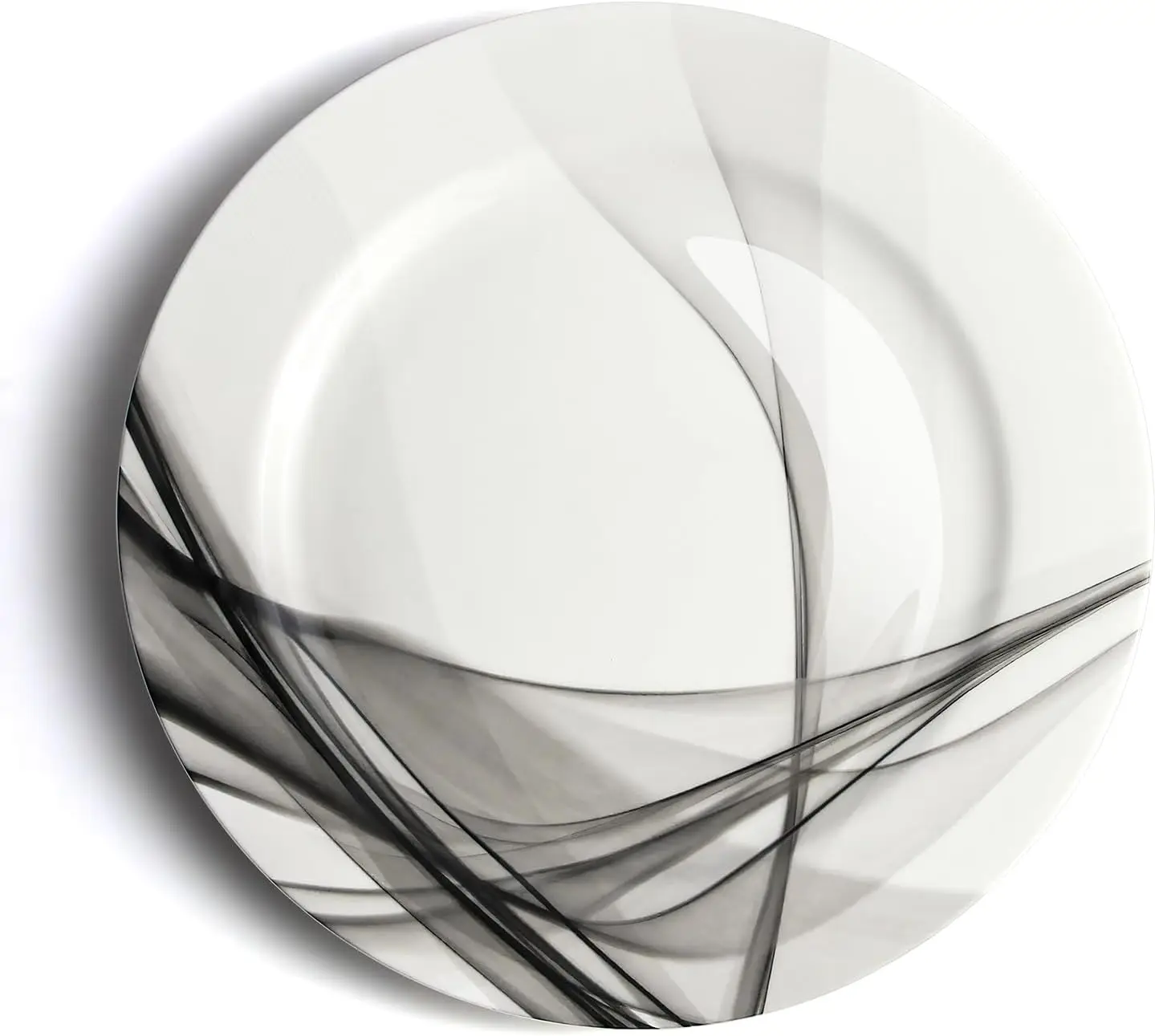 

Ceramic Dinner Plates Set of 6, 10.5 inch Dish Set Microwave, Oven and Dishwasher Safe, Scratch Resistant, Kitchen Porcelain Ser