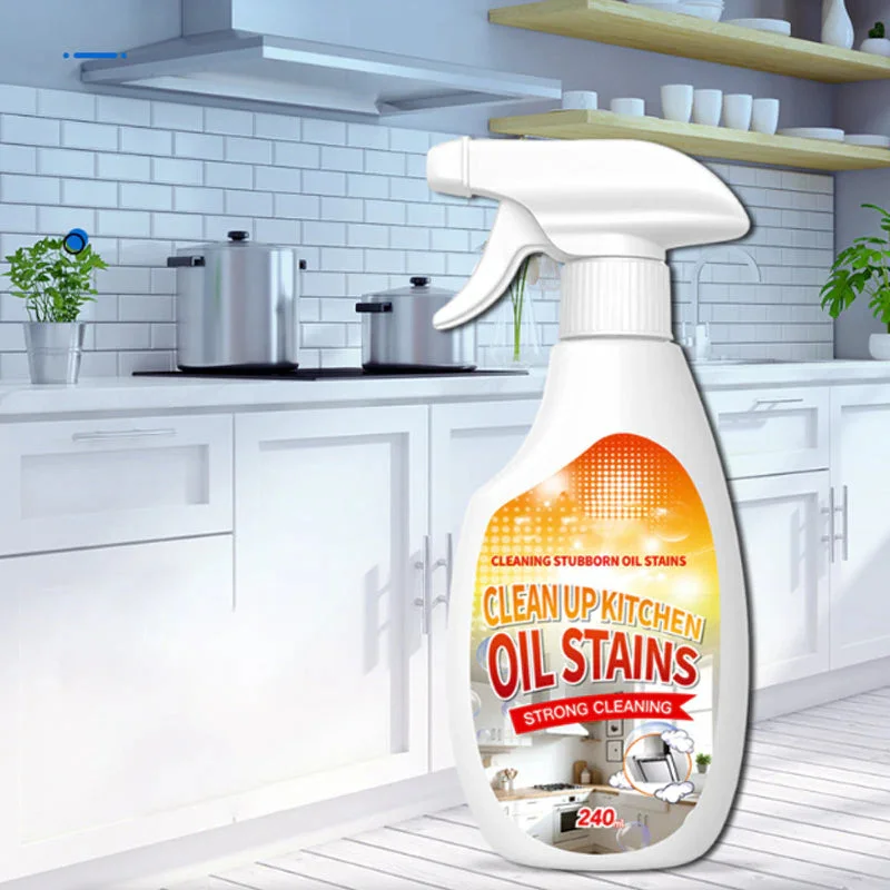 

240ml Kitchen Grease Cleaner , Non-harmful to Kitchenware,Universal Powerful Stain Removal,Efficient & Safe for Daily Kitchen