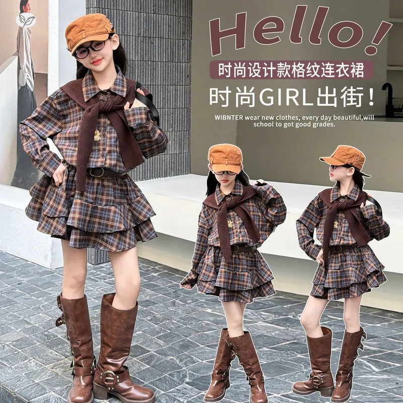 robe-classique-a-carreaux-pour-adolescentes-automne-hiver-robes-de-princesse-a-feuilles-de-lotus-pour-enfants-chale-vetements-pour-enfants-filles