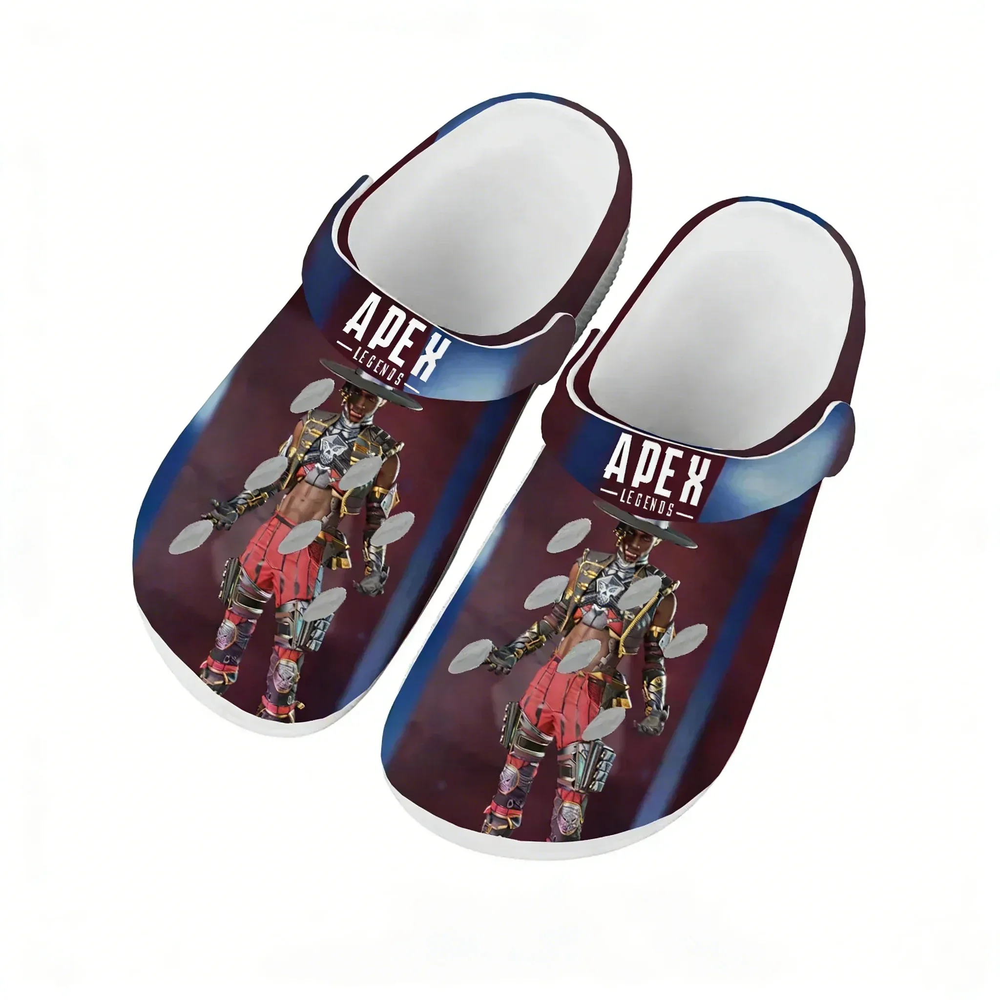 A-Apex Legends Water Shoes Mens Womens Comfortable Fashion Home Garden Clogs Customizd Sandals Beach Breathable Hole Slippers