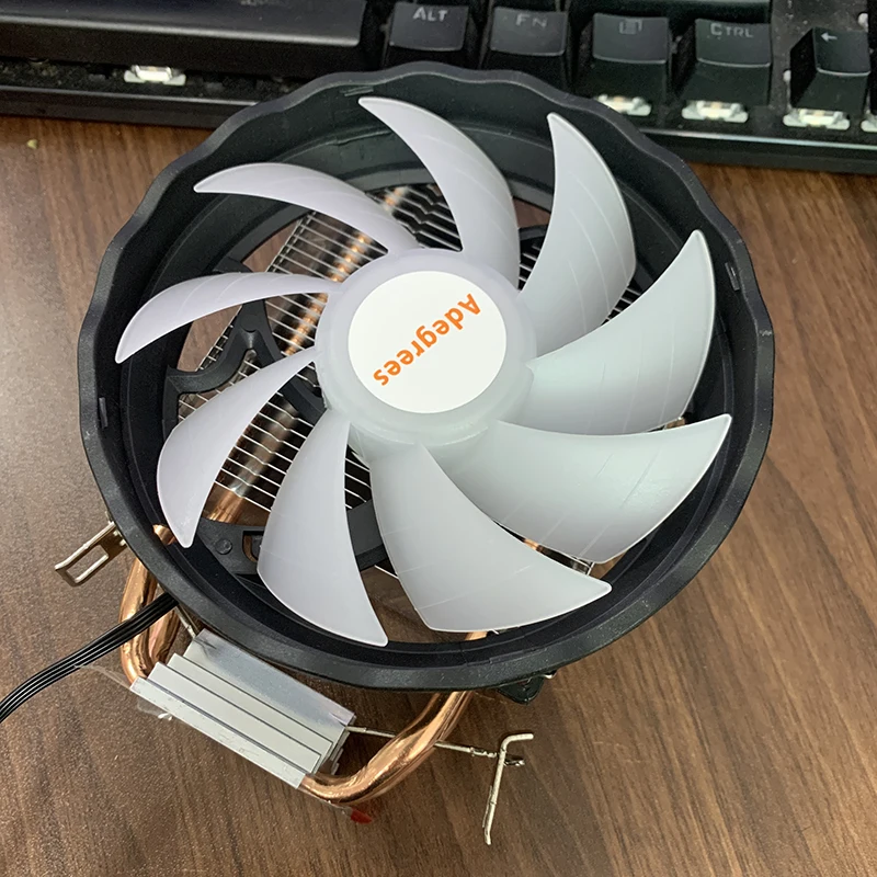 120MM X99 CPU Air Cooler 2 Heatpipes Processor CPU Fan 4PIN PWM for Intel LGA 2011 X79 1700 1366 1200 1151 1150 AM3 AM4 AM5