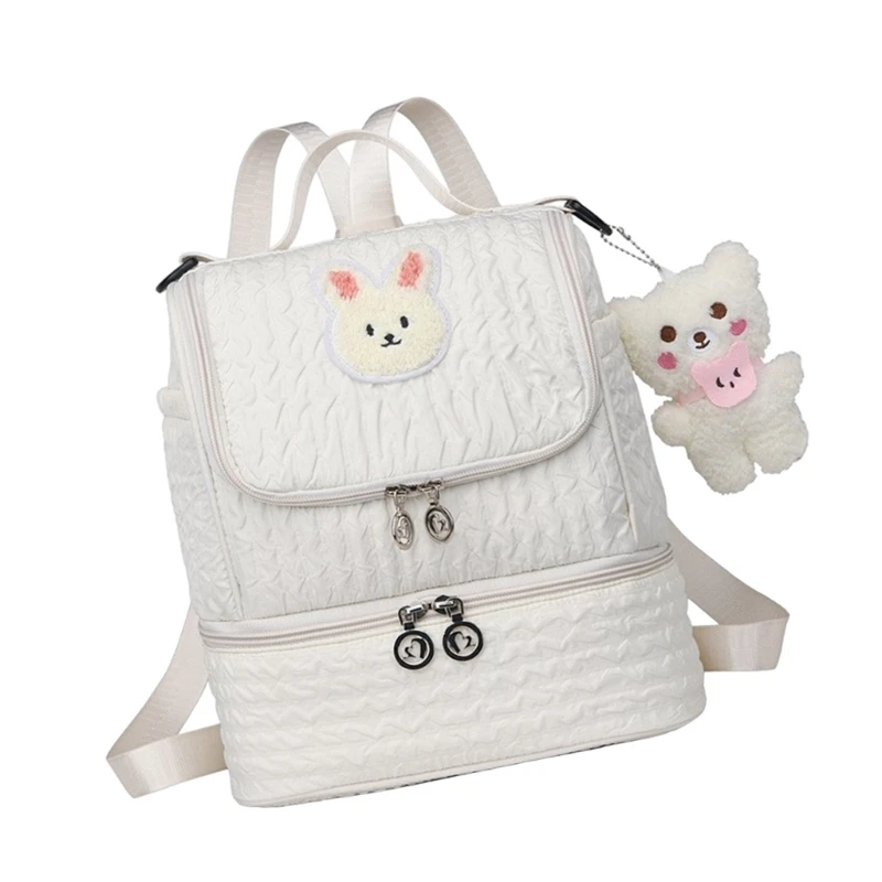 Fashionable Diaper Backpack for Moms Large Capacity baby care Bag Spacious & Stylish Diaper Bag Upgrades for Parents