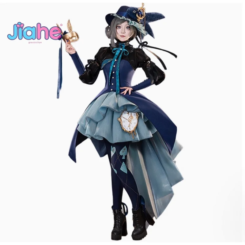 Game Reverse:1999 Vertin cosplay costume Dress hat mask jumpsuit socks collar prop set Halloween fashion men women New uniform