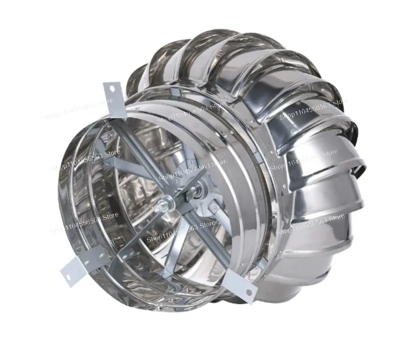 Ventilateur de toit sans alimentation électrique en acier inoxydable 201, éoliennes de 110/160/200 mm, ventilateur d'aération pour grenier