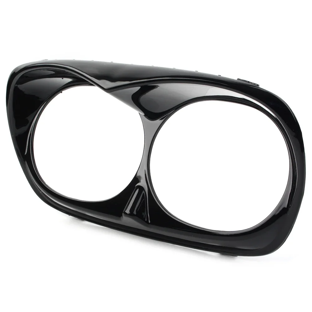 Motorcycle Headlight Head light Bezel Scowl Outer Fairing Cover For Harley Davidson Touring Road Glide FLTR/ FLTRX 1998 - 2013