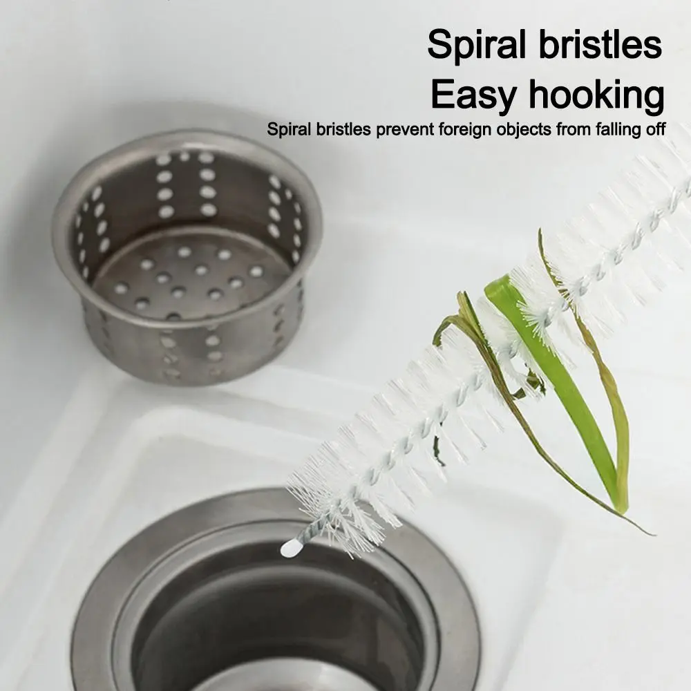 

Многофункциональная удлиняемая щетка для прочистки канализации, эффективно улавливающая волосы, для удаления засоров в стоках и чистки канализационных труб