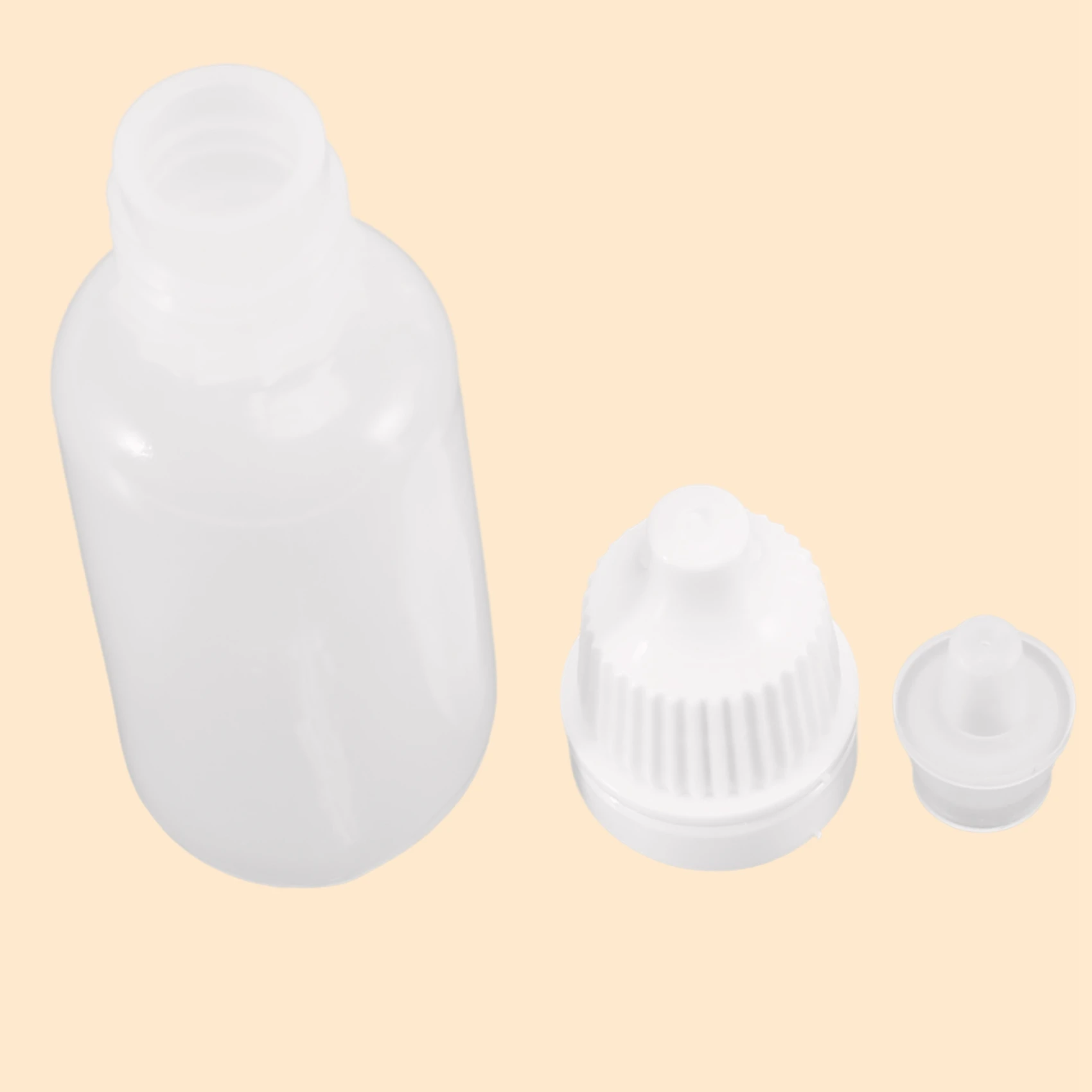 ABNM 100PCS 15Ml 빈 플라스틱 짜기 Dropper 병 눈 액체 Dropper 리필 용 병