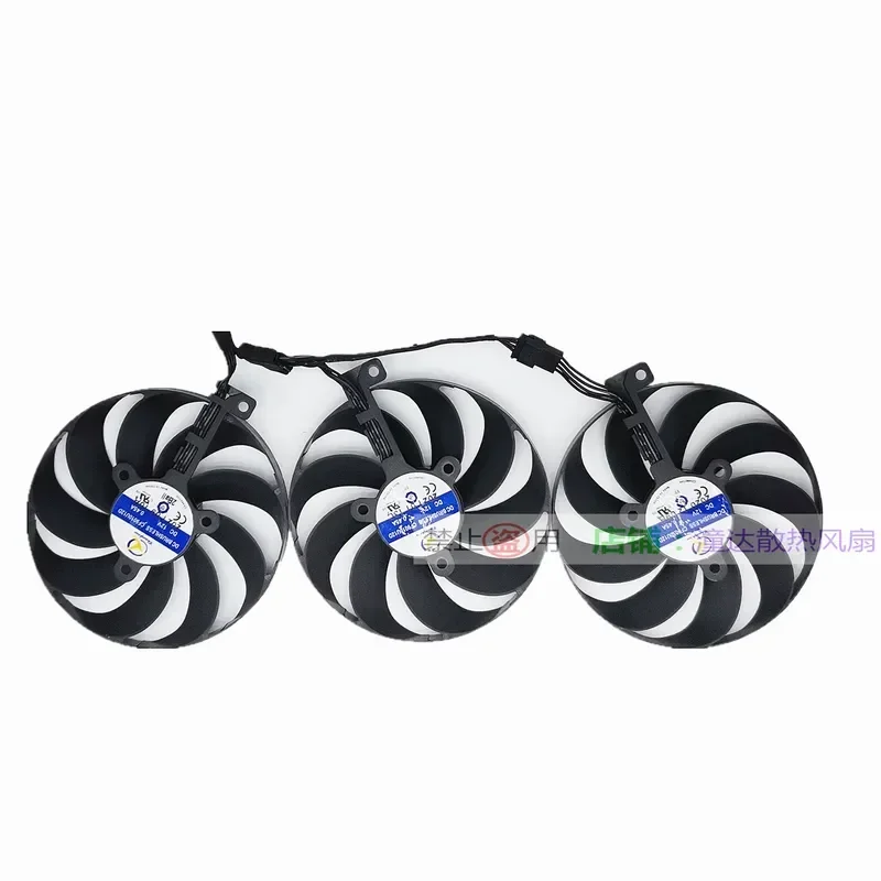 Original Cooling Fan for ASUS RTX3060 RTX3050 ROG STRIX Raptor Graphics Card Ball Bearing Fan