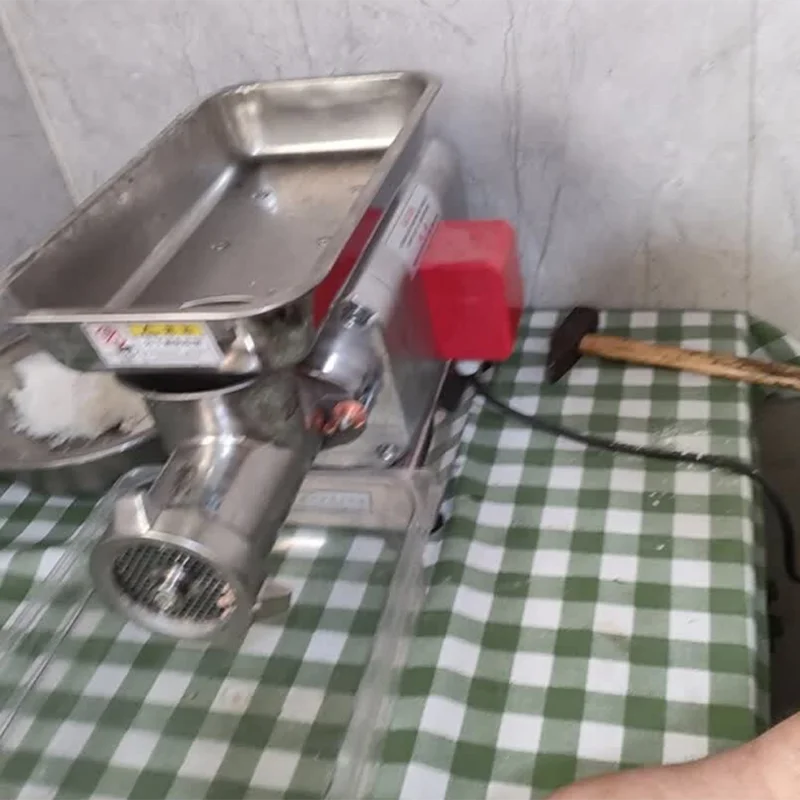 Automatic Stainless Steel Fresh Meat Dicing Machine With Motor Capacity for Restaurants